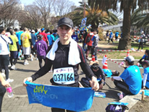 2012年 名古屋シティマラソン ハーフ完走