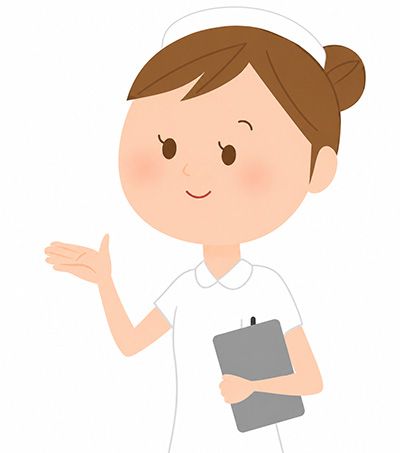 看護師の絵