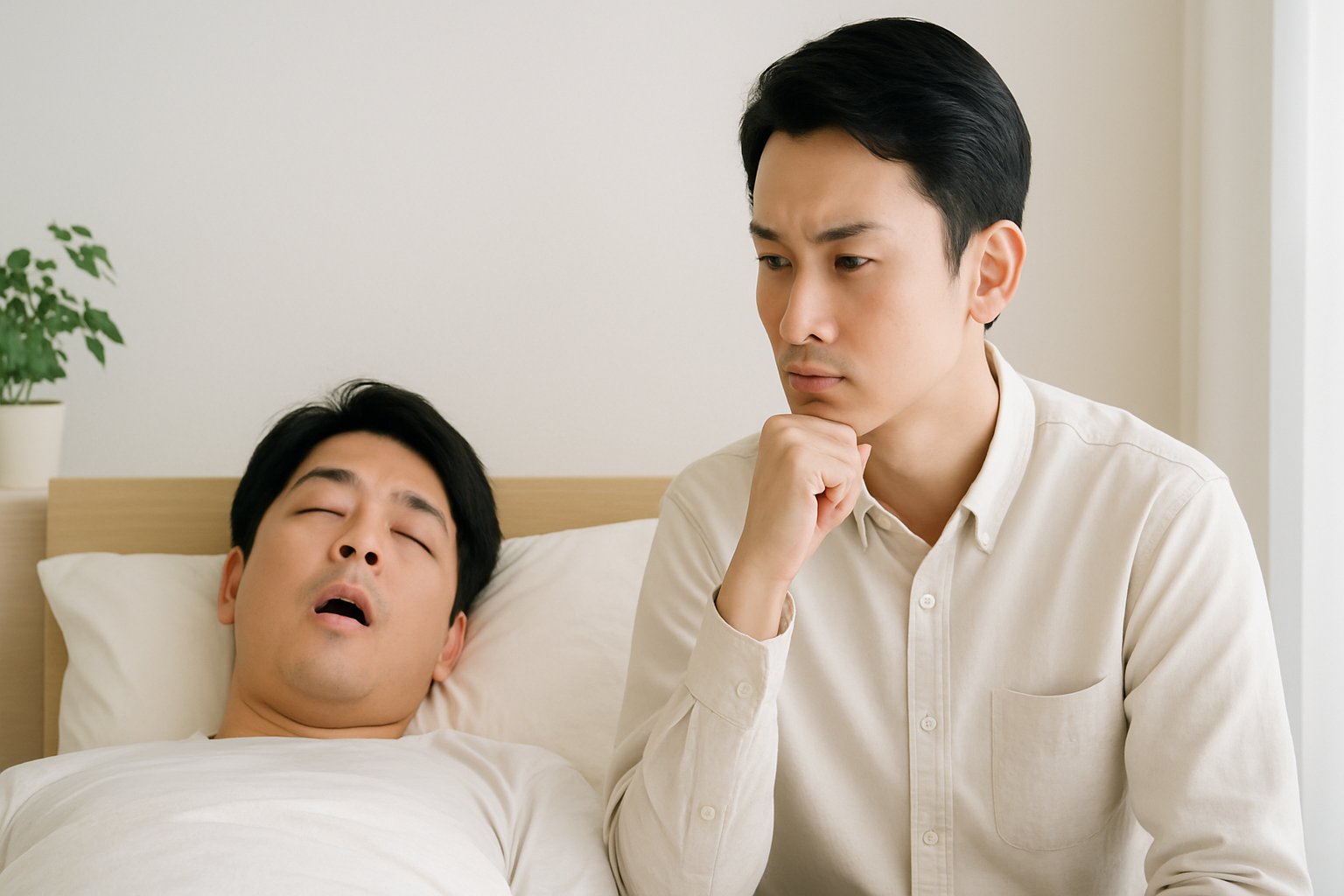 いびきや昼間の眠気に対する家庭でのセルフチェック方法