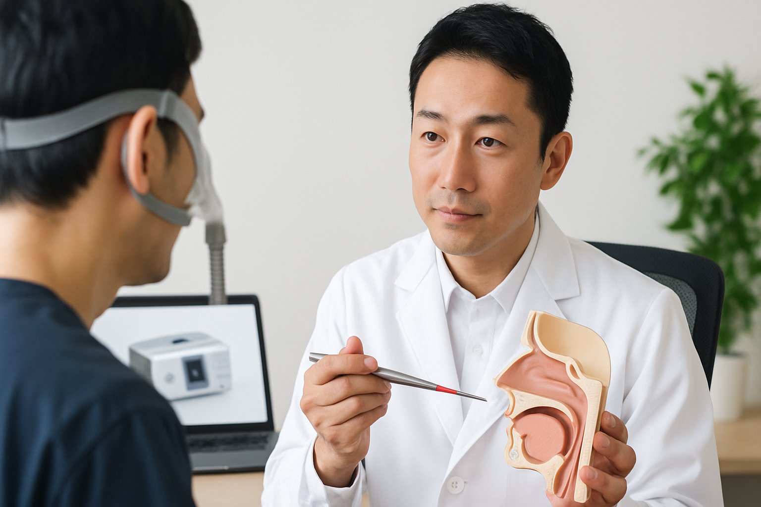 日帰りレーザー手術とCPAPの併用のポイント