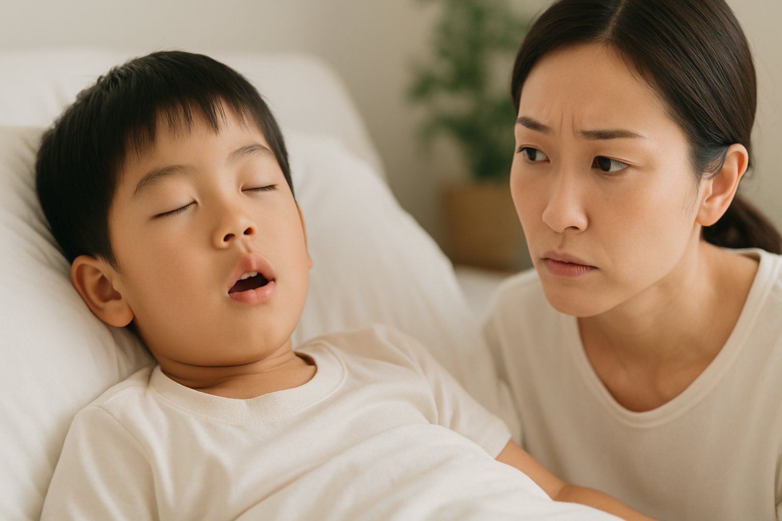 子どものいびきと成長への影響・対処法ガイド