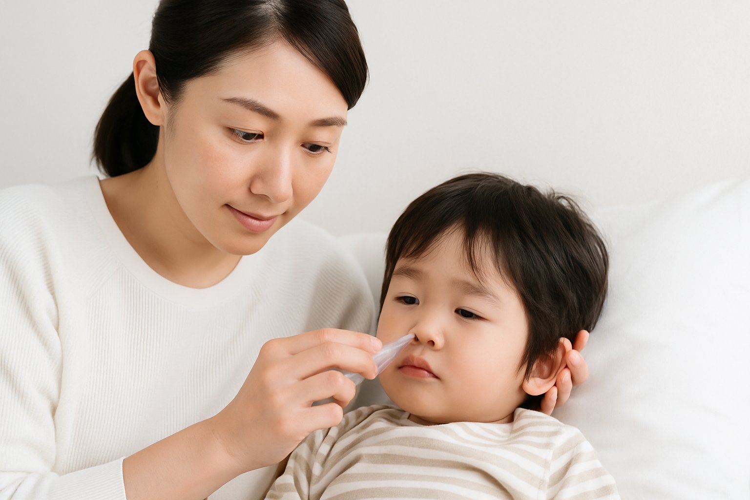 小児の鼻づまりと効果的な家庭療法ガイド