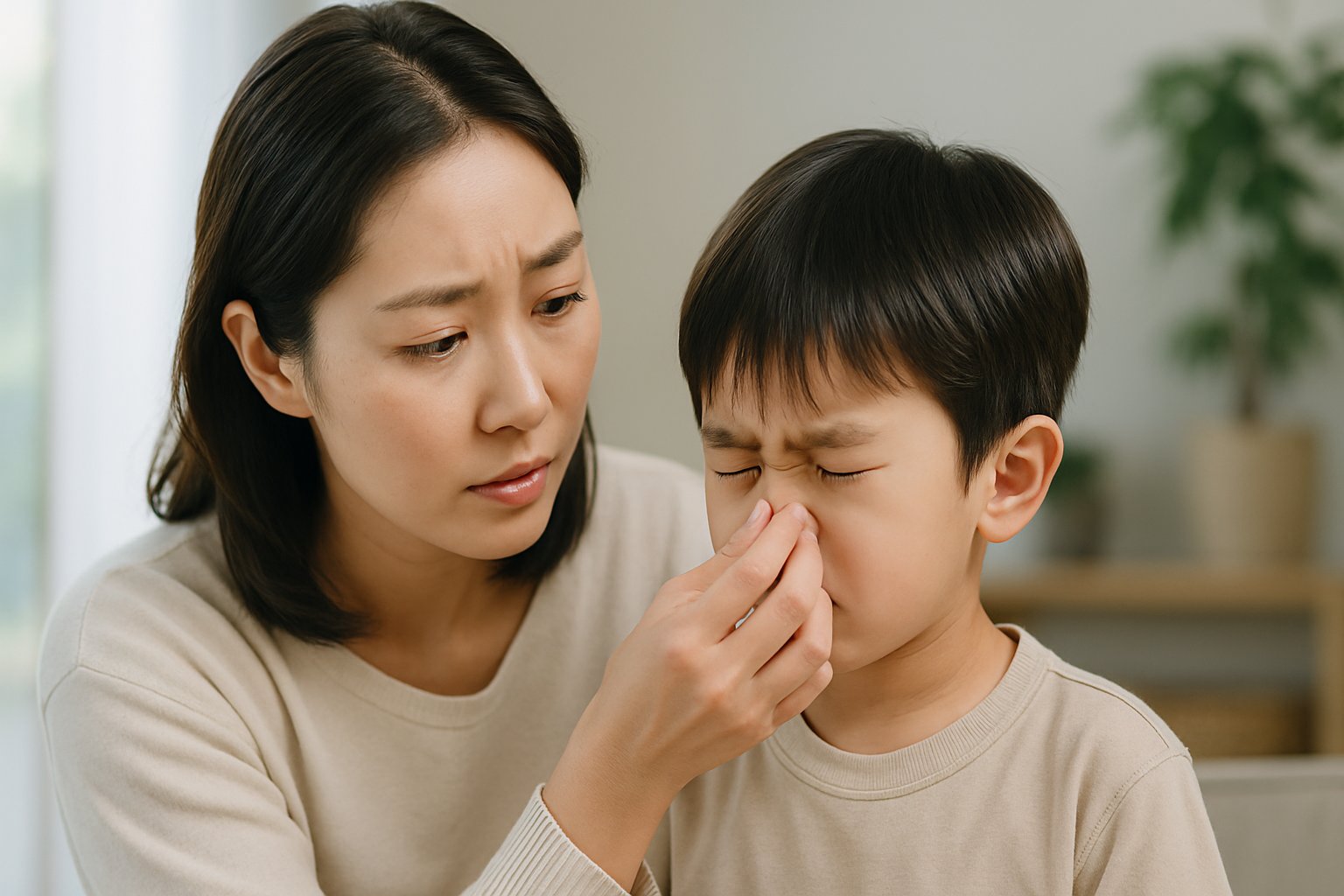 小児の鼻づまりと受診のタイミング：いつ相談するべきか