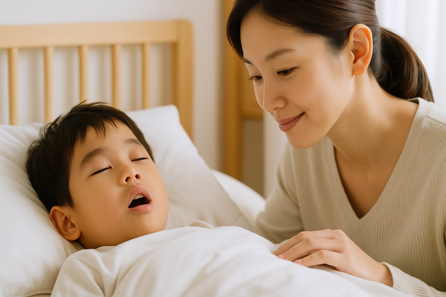 子どものいびきと睡眠環境の改善方法ガイド