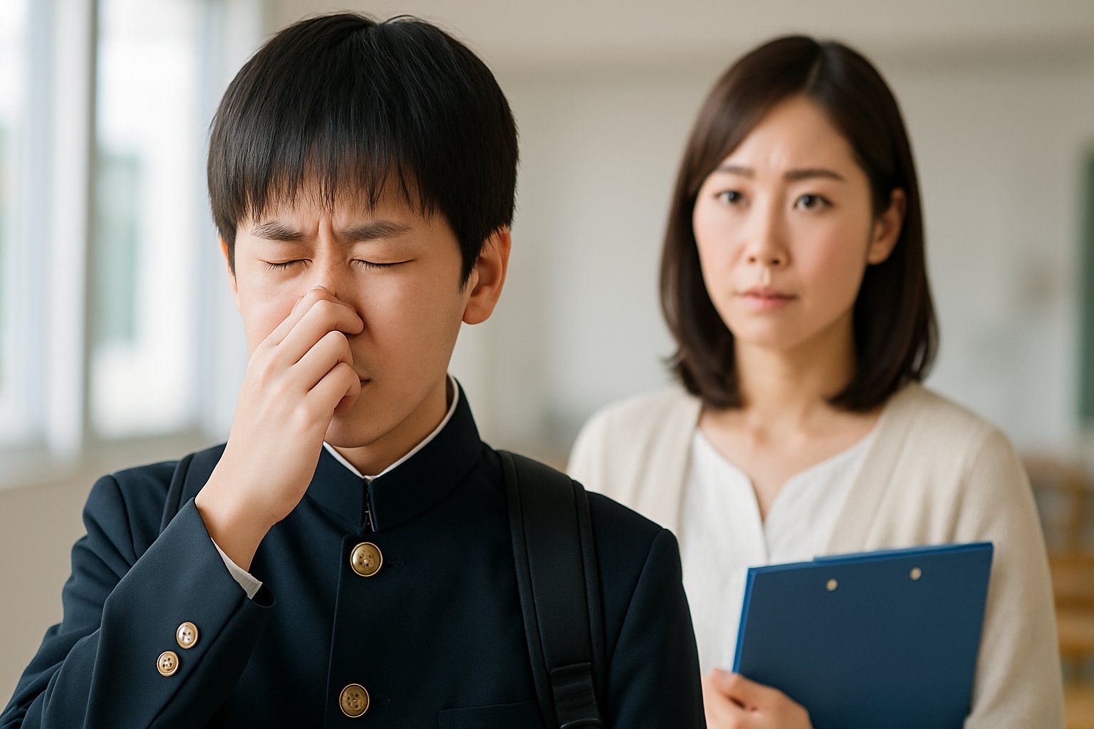 学校行事と鼻炎の対応：欠席判断と事前準備の実例