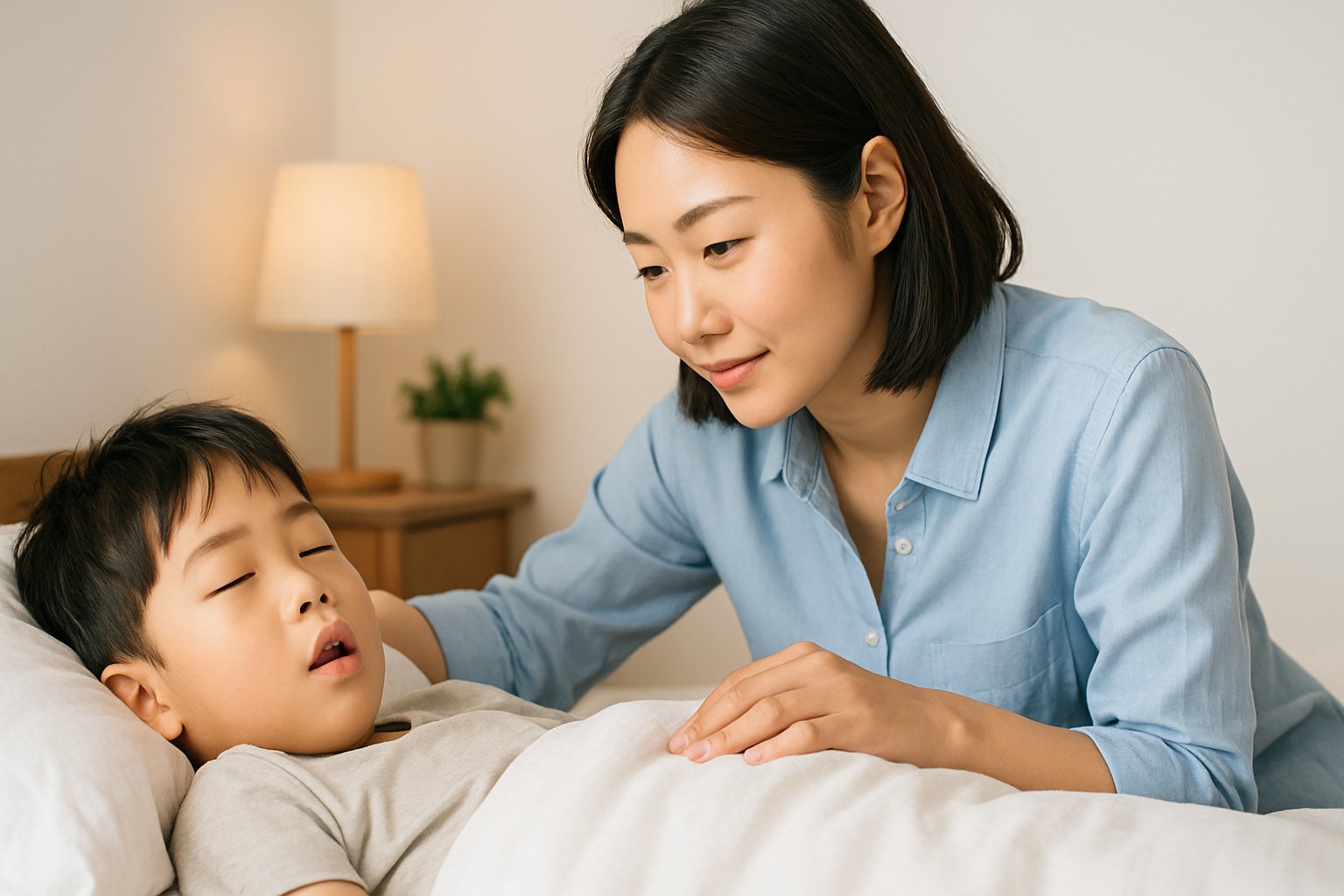 小児の睡眠改善といびき対策を家庭で続ける実践ガイド