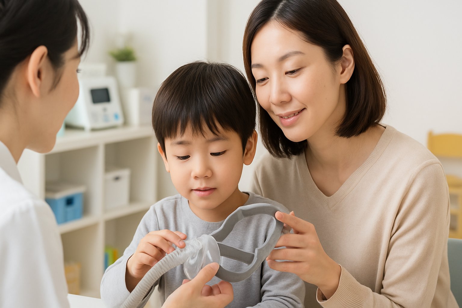 小児のCPAP治療と家庭でのサポート：安心して続けるために