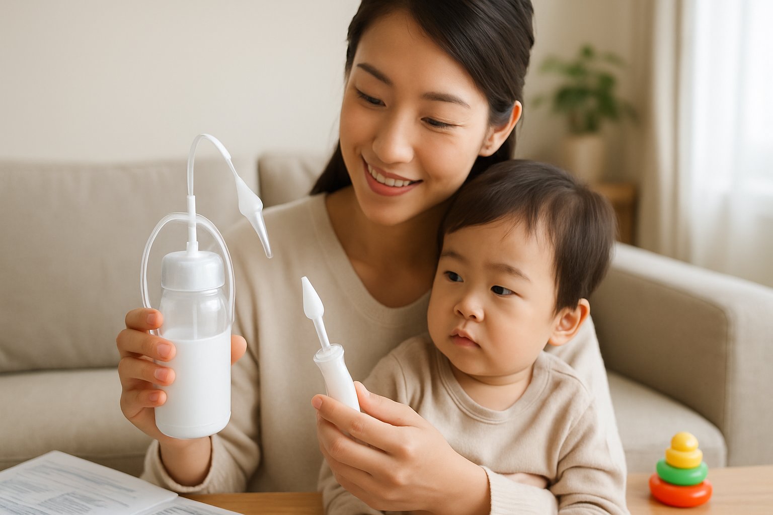 小児の鼻吸引の器具と選び方｜家庭での実践ガイド
