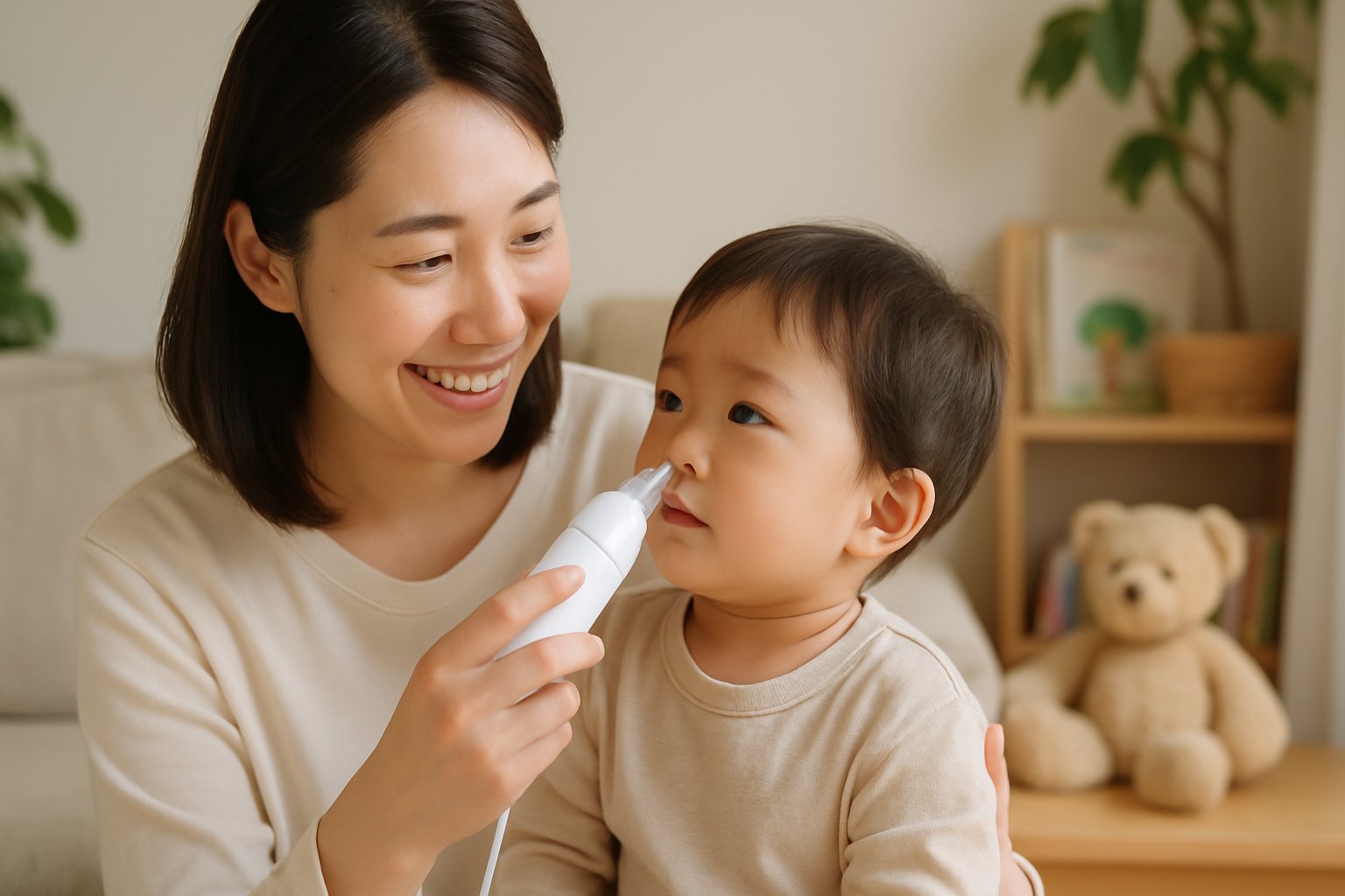 小児の鼻吸引器の選び方と使い方ガイド（やさしい解説）