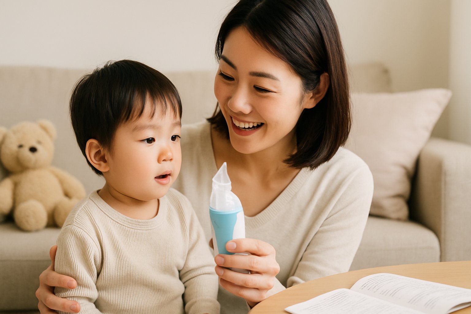 小児の鼻吸引器の選び方と使い方（家庭での実践ガイド）