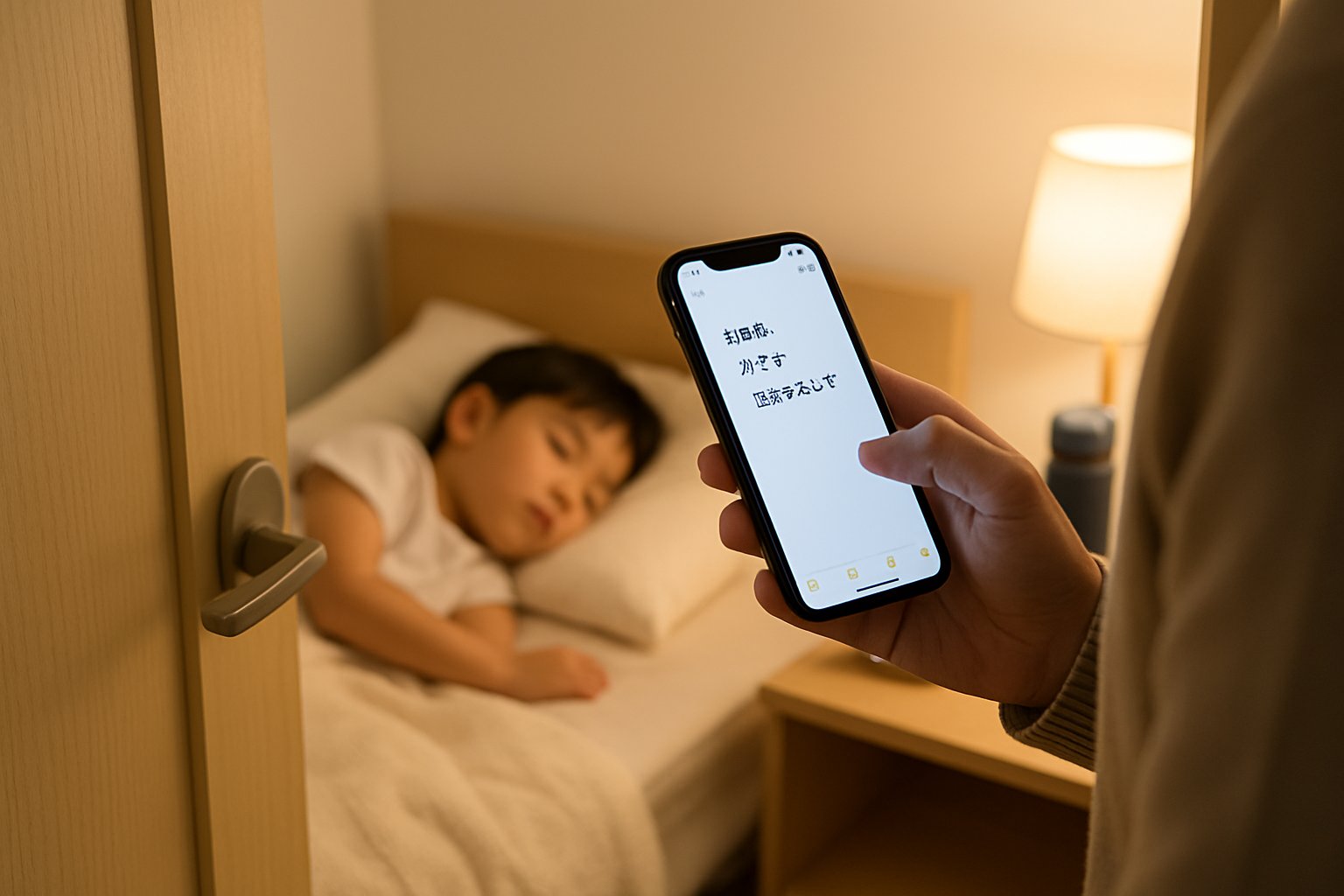 子どもの睡眠中の口呼吸を相談する目安